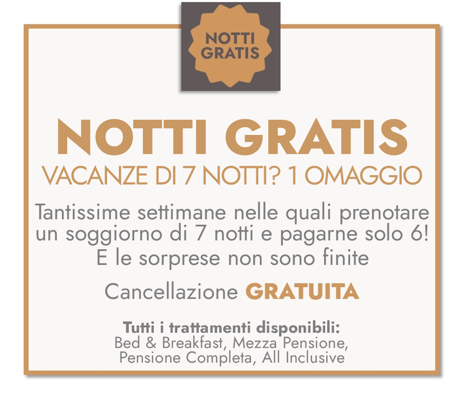 offerta notti gratis